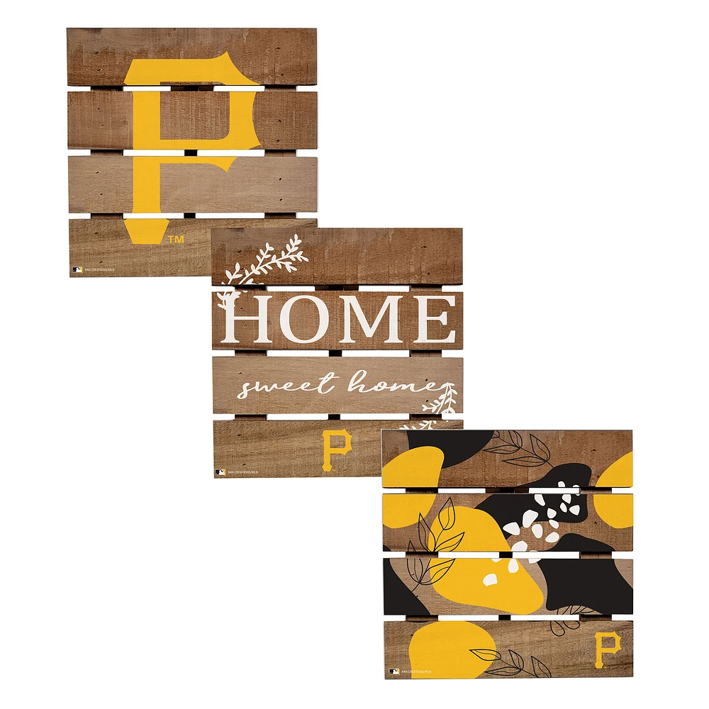 Pittsburgh Pirates Four-Piece Hot Plate Set