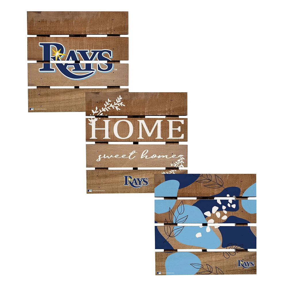 Tampa Bay Rays Four-Piece Hot Plate Set