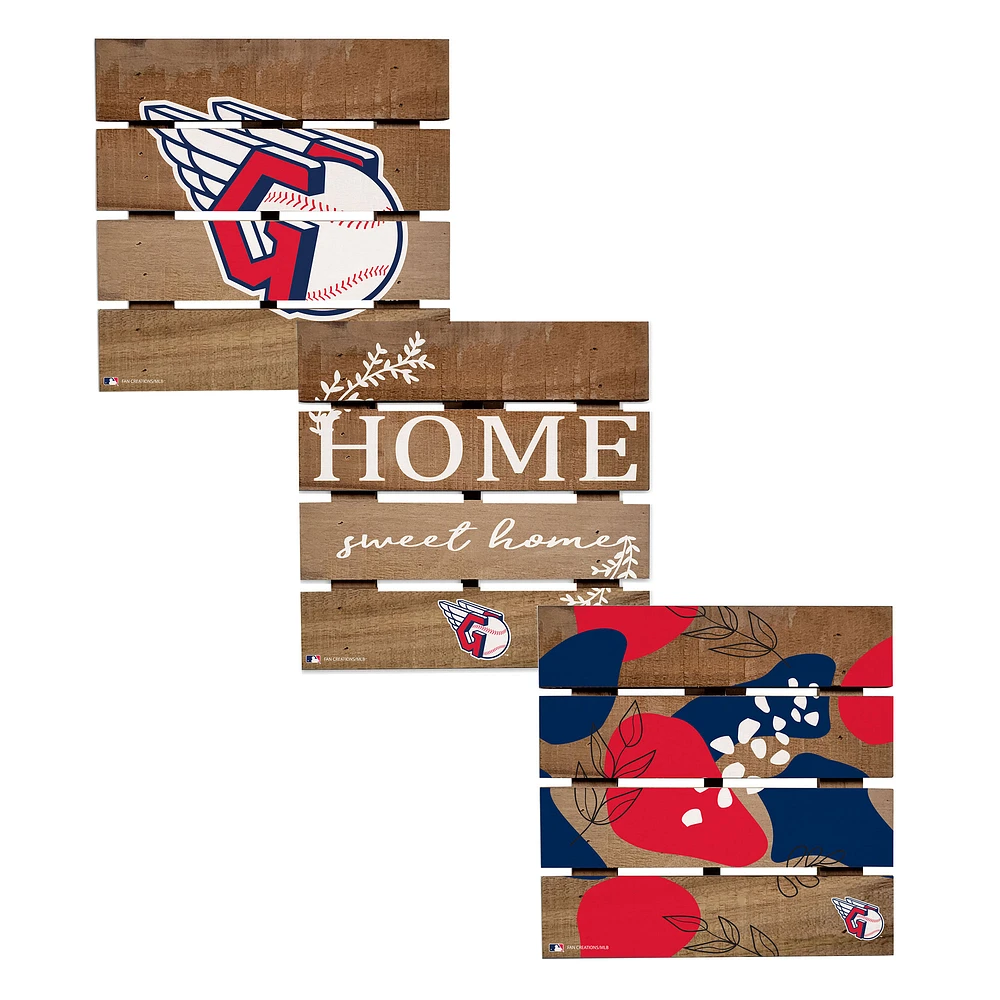 Cleveland Guardians Four-Piece Hot Plate Set