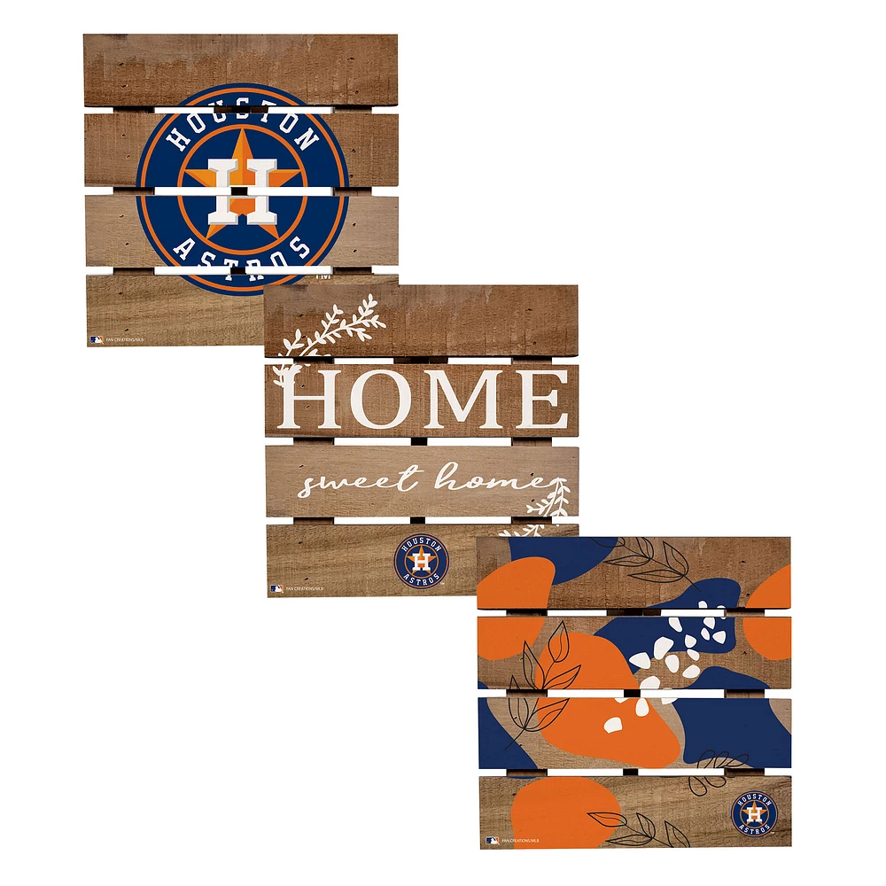 Houston Astros Four-Piece Hot Plate Set