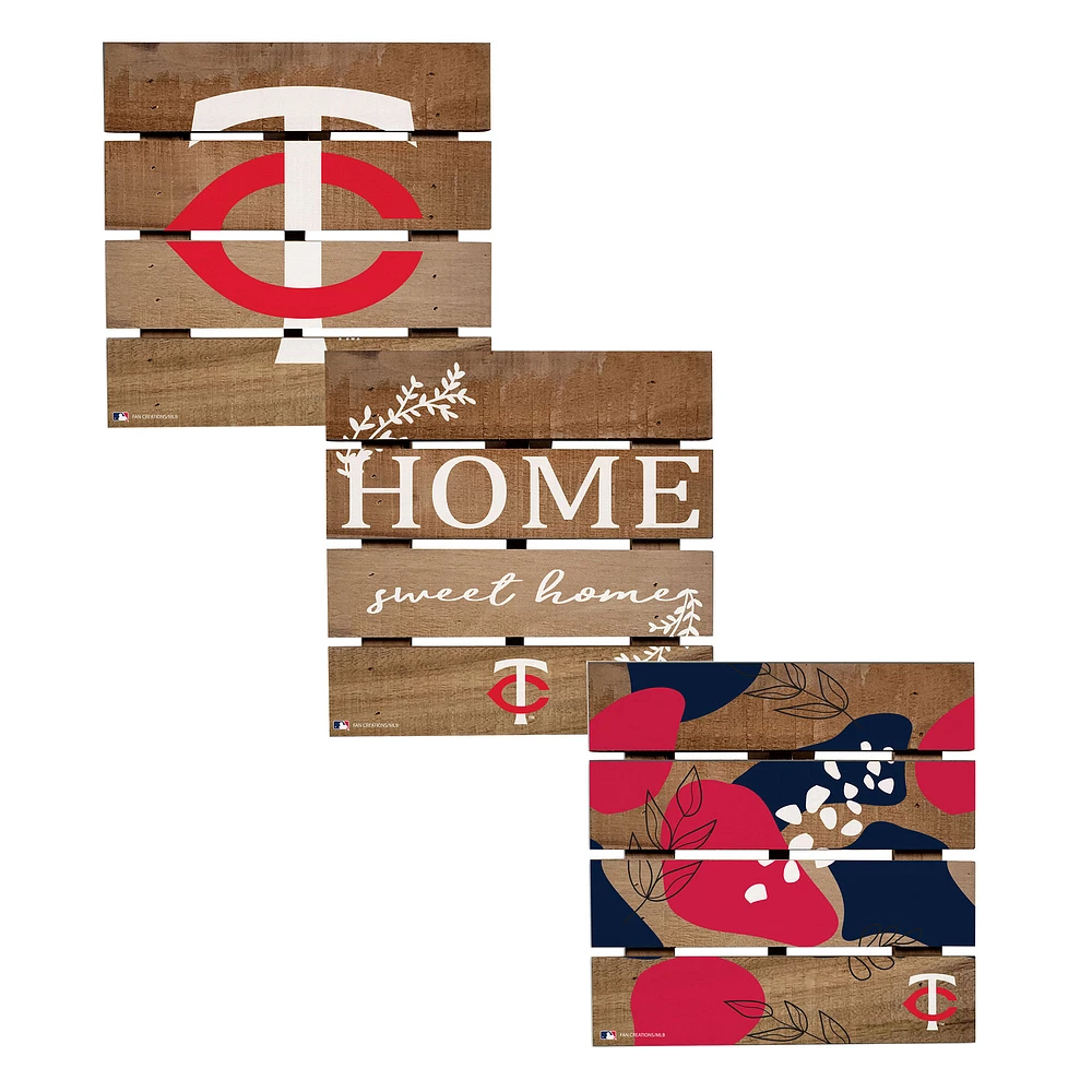 Minnesota Twins Four-Piece Hot Plate Set
