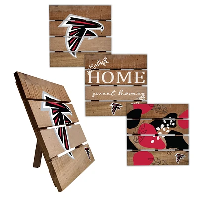 Atlanta Falcons Four-Piece Hot Plate Set