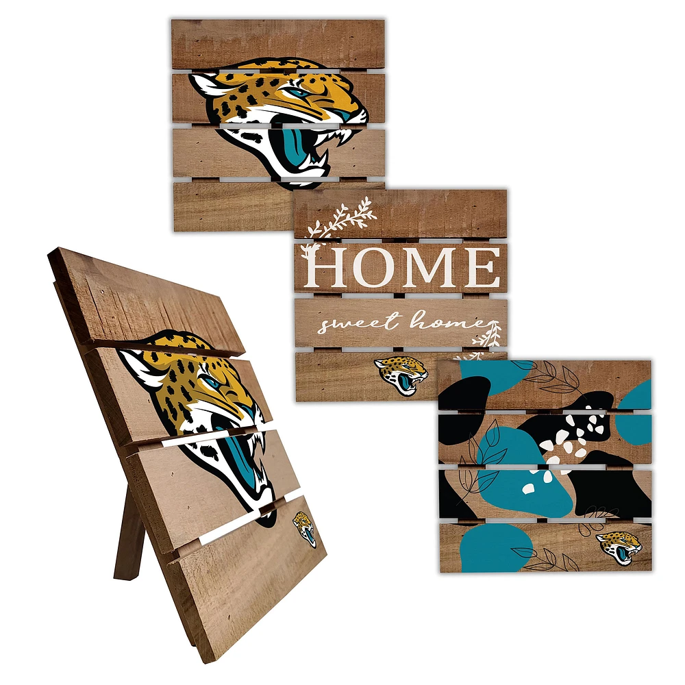 Jacksonville Jaguars Four-Piece Hot Plate Set
