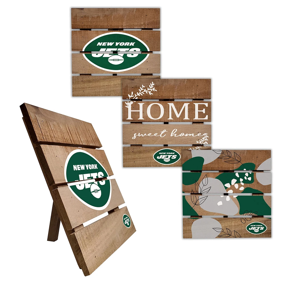 New York Jets Four-Piece Hot Plate Set