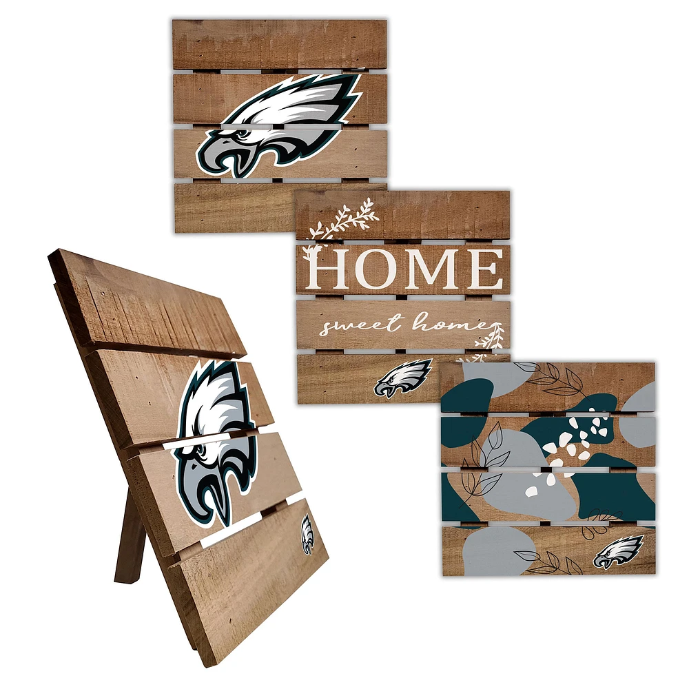 Philadelphia Eagles Four-Piece Hot Plate Set