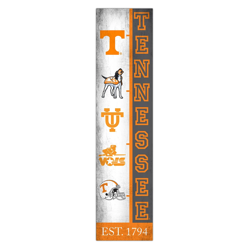 Tennessee Volunteers 6" x 24" Progression Wood Sign