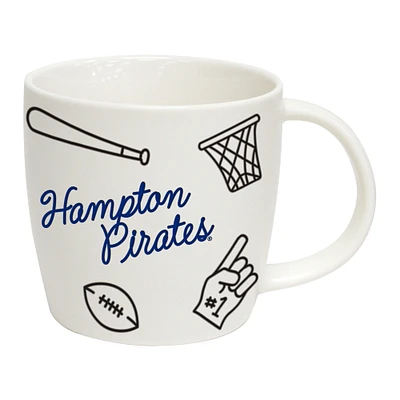 Hampton Pirates 18oz. Playmaker Mug