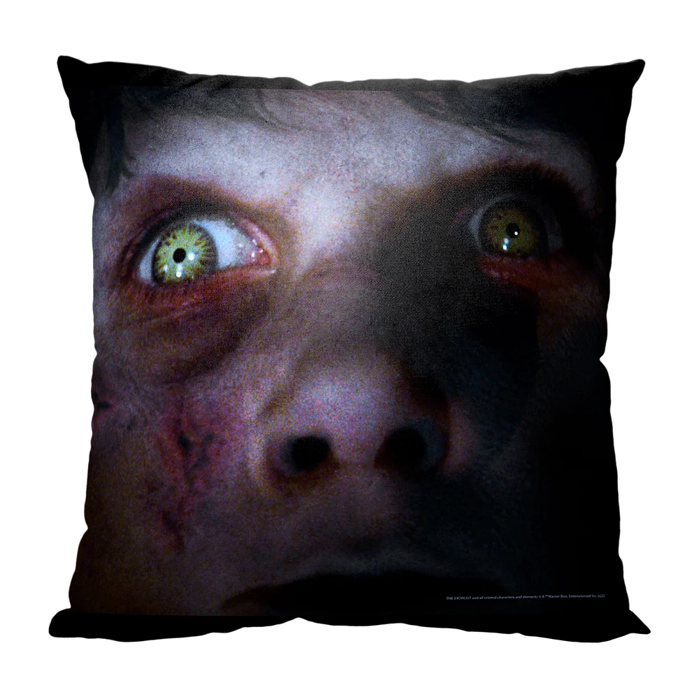 The Northwest Group The Exorcist 18" x 18" A Demon's Eyes Pillow
