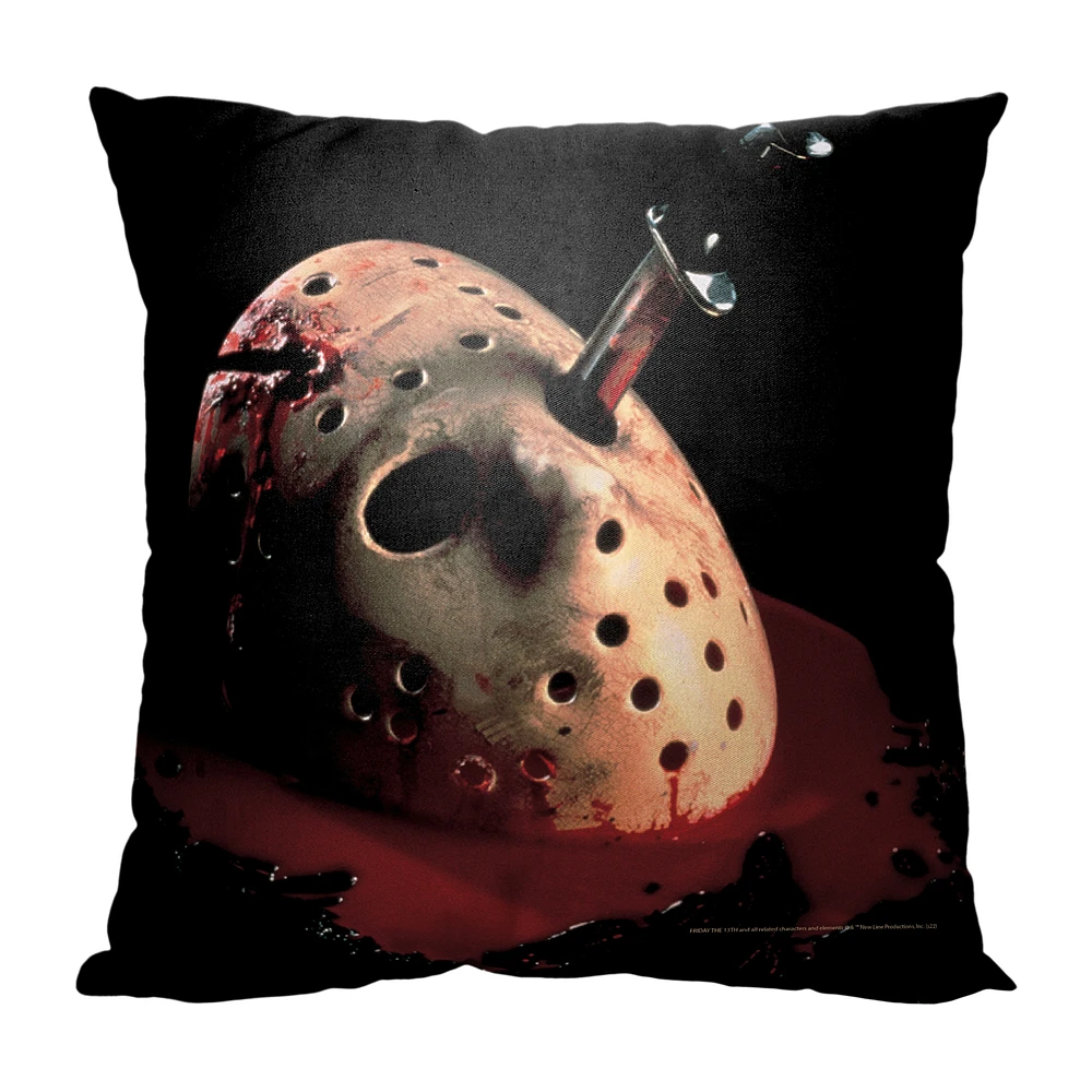 The Northwest Group Jason Voorhees Friday the 13th 18" x 18" Final Kill Pillow