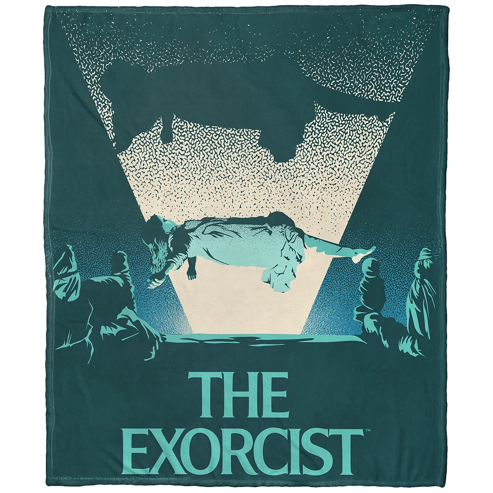The Northwest Group The Exorcist 50" x 60" Poster Silk Touch Throw Blanket