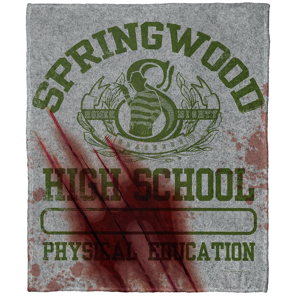The Northwest Group A Nightmare on Elm Street 50" x 60" Won't Survive Springwood High Silk Touch Throw Blanket