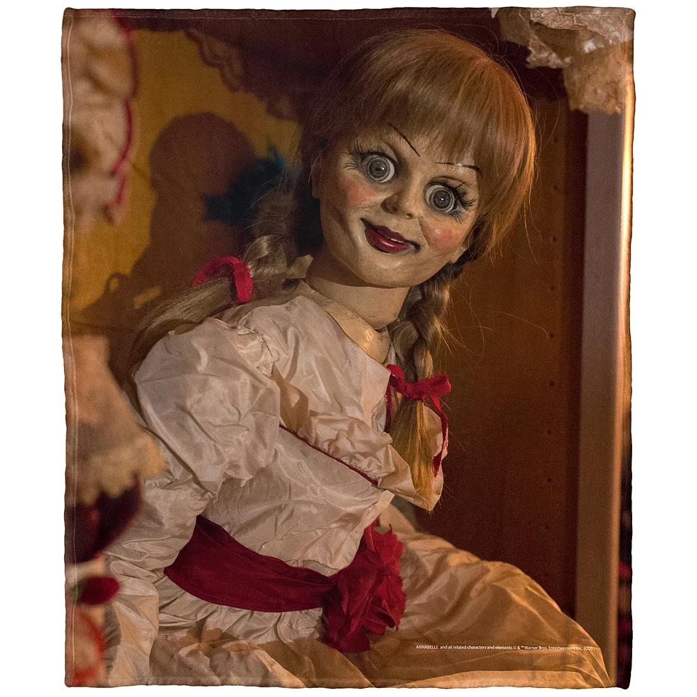 The Northwest Group Annabelle 50" x 60" She Knows You're There Silk Touch Throw Blanket
