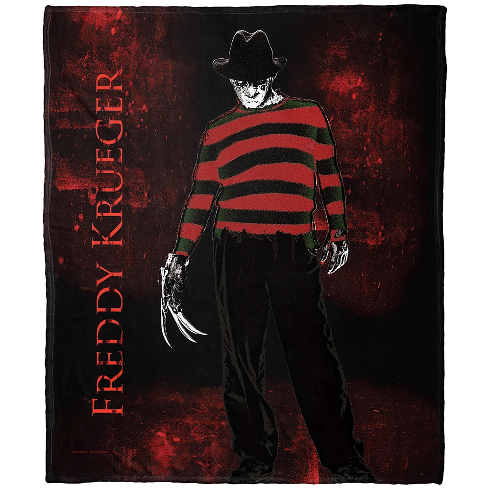 The Northwest Group A Nightmare on Elm Street 50" x 60" Freddy Krueger Silk Touch Throw Blanket