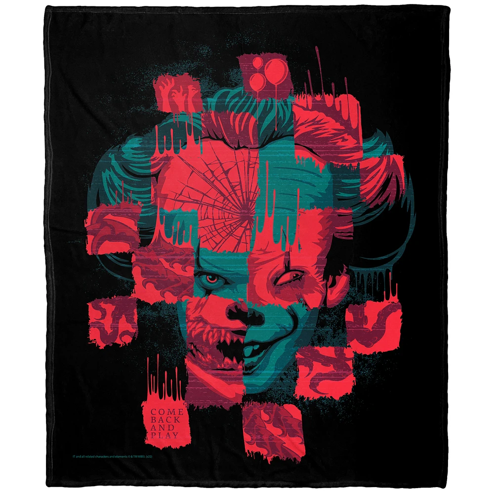 The Northwest Group Pennywise It 50" x 60" Come and Play Silk Touch Throw Blanket