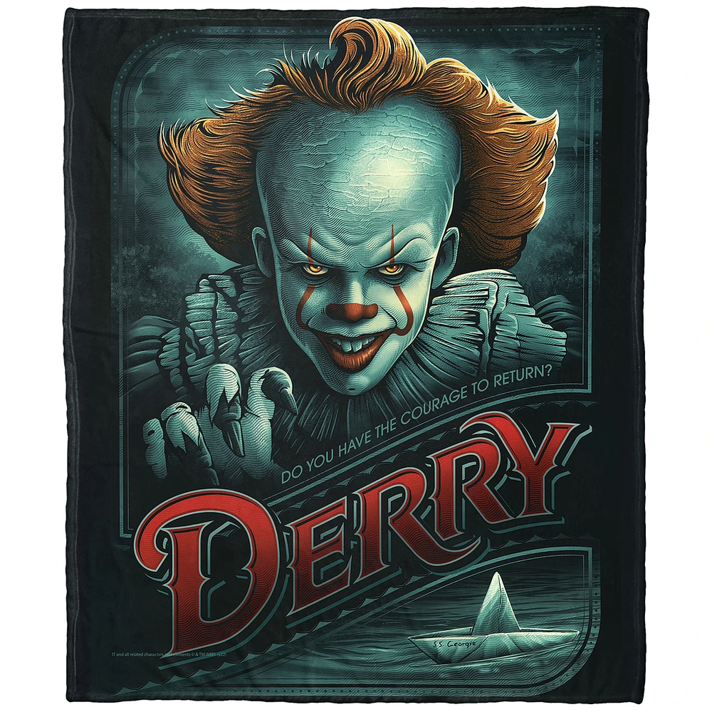 The Northwest Group Pennywise It 50" x 60" Do You Have the Courage Silk Touch Throw Blanket