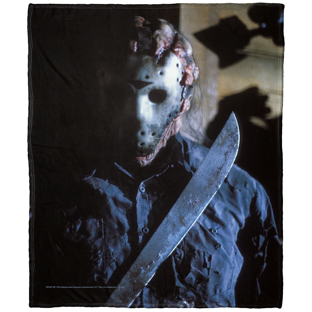 The Northwest Group Jason Voorhees Friday the 13th 50" x 60" You're Dead Silk Touch Throw Blanket