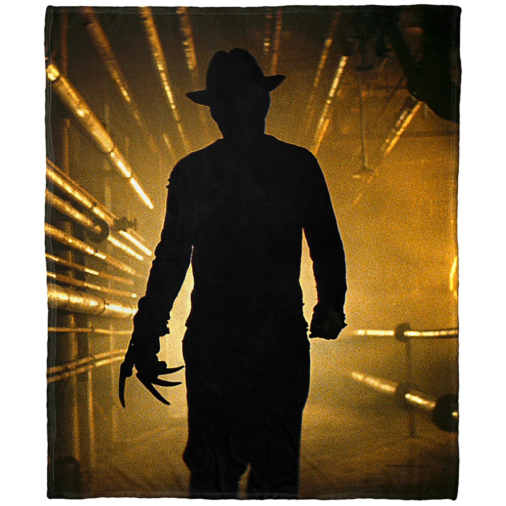 The Northwest Group A Nightmare on Elm Street 50" x 60" Here Comes Freddy Silk Touch Throw Blanket