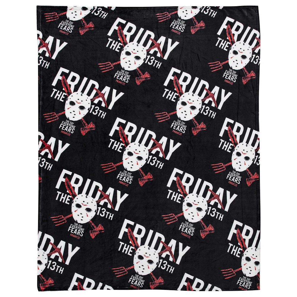 The Northwest Group Jason Voorhees Friday the 13th 50" x 70" Fears Silk Touch Throw Blanket
