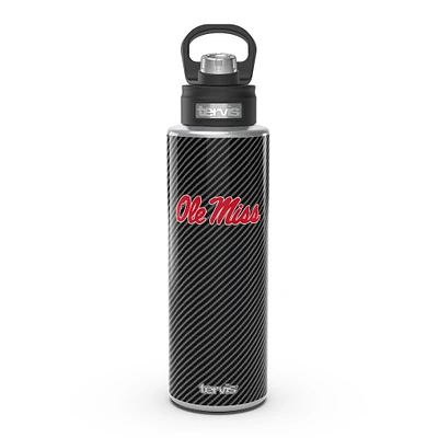 Tervis Ole Miss Rebels 40oz. Carbon Fiber Wide Mouth Water Bottle