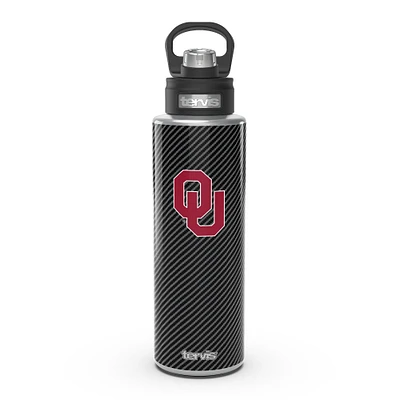 Tervis Oklahoma Sooners 40oz. Carbon Fiber Wide Mouth Water Bottle