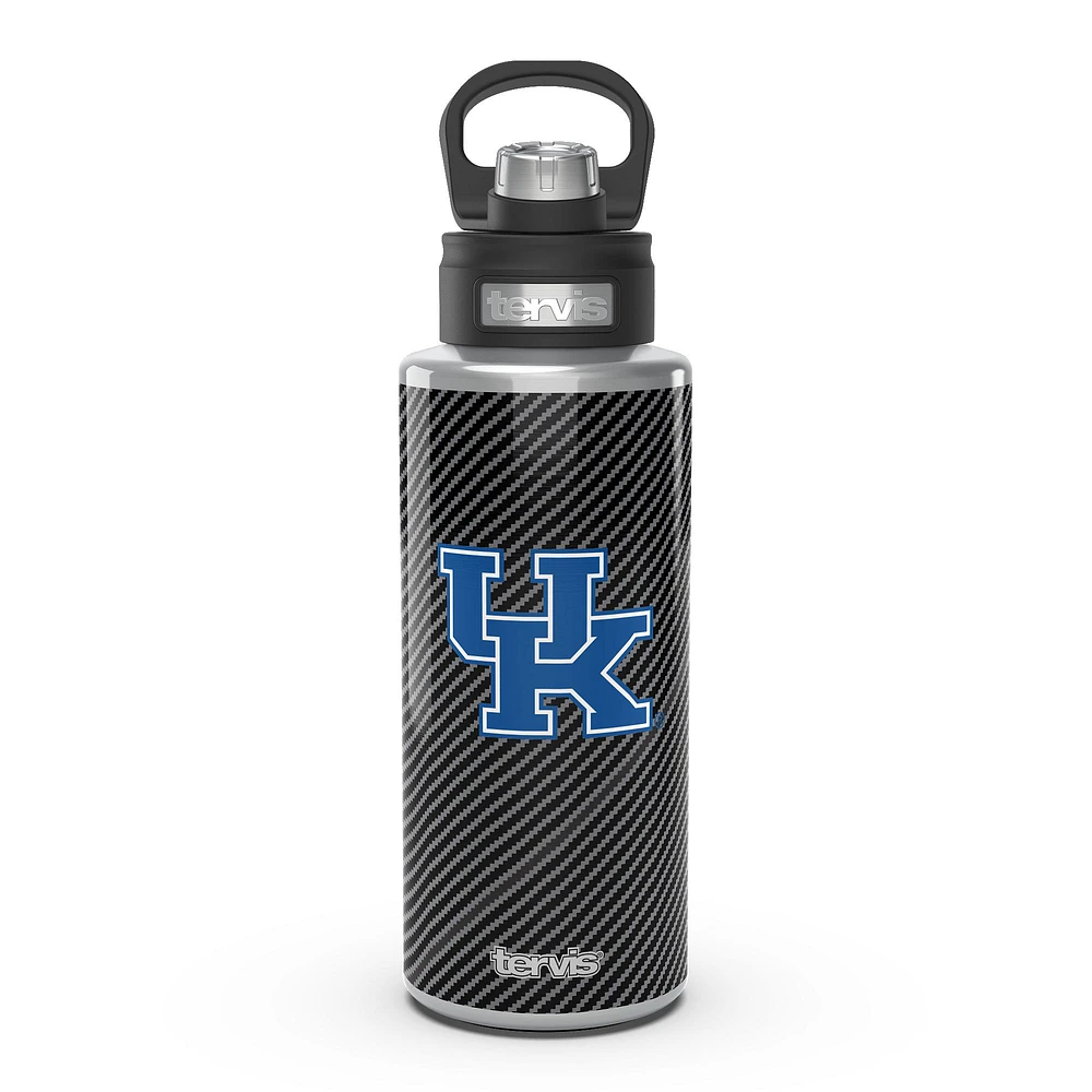 Tervis Kentucky Wildcats 32oz. Carbon Fiber Wide Mouth Water Bottle