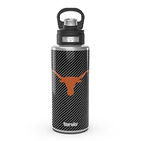 Tervis Texas Longhorns 32oz. Carbon Fiber Wide Mouth Water Bottle