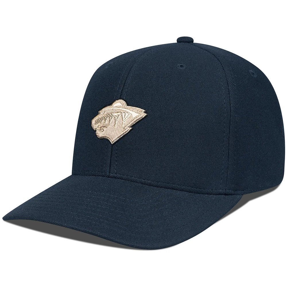 Men's Levelwear Black Minnesota Wild Fusion Lefty Hat