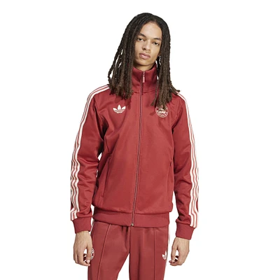 Men's adidas Originals Red Bayern Munich adicolor Full-Zip Track Jacket