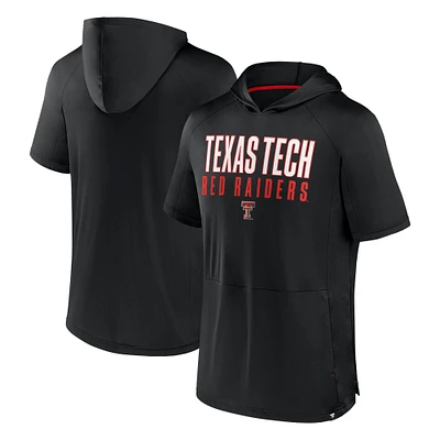 Men's Fanatics Black Texas Tech Red Raiders Core Read Hoodie T-Shirt