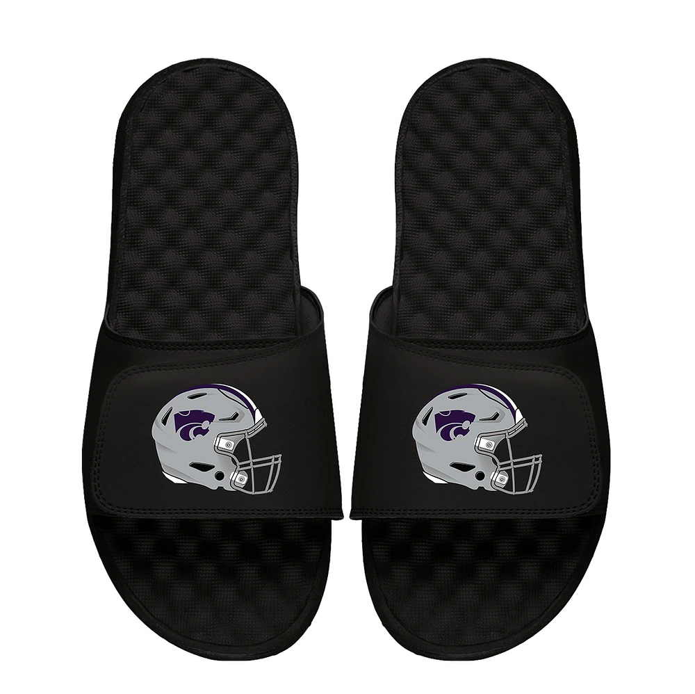 Youth ISlide Kansas State Wildcats Football Helmet Slide Sandals
