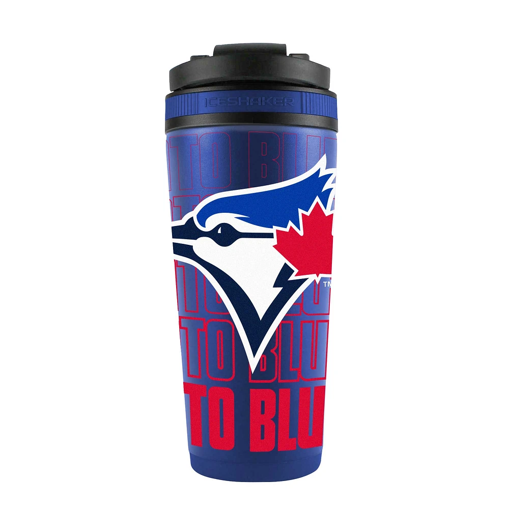 Toronto Blue Jays 26oz. 4D Stainless Steel Shaker Bottle