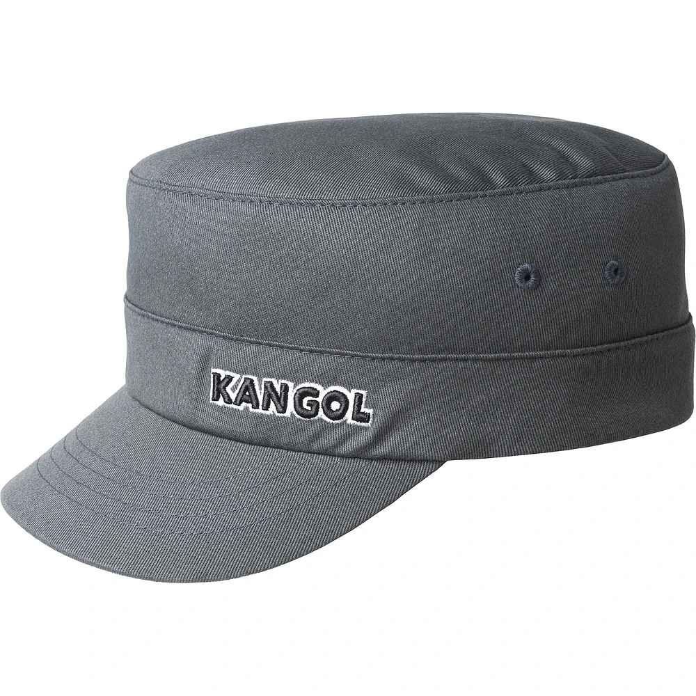 Men's Kangol Gray Twill Army Military Flex Hat