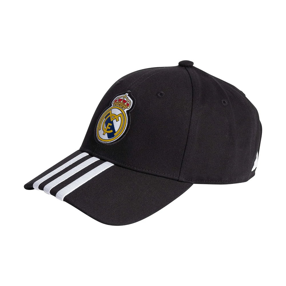 Men's adidas Black Real Madrid Team Dad Adjustable Hat