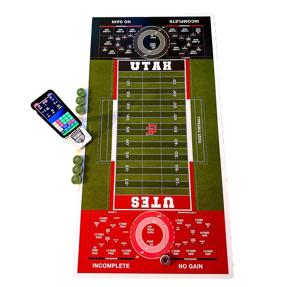 Utah Utes Fozzy Football Deluxe Set