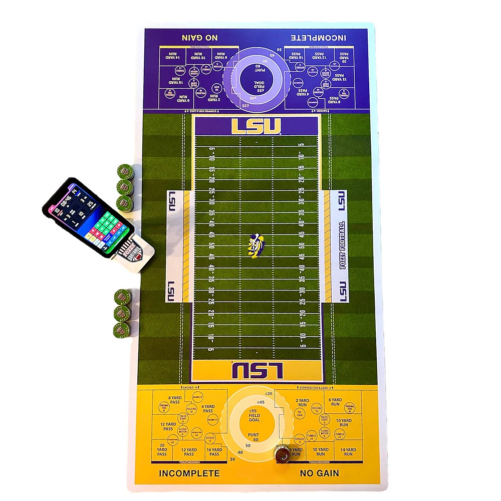 LSU Tigers Fozzy Football Deluxe Set