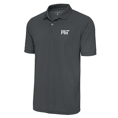 Men's Antigua Pewter MIT Engineers Legacy Pique Polo