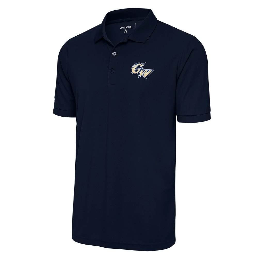 Men's Antigua Navy George Washington University Big & Tall Legacy Pique Polo