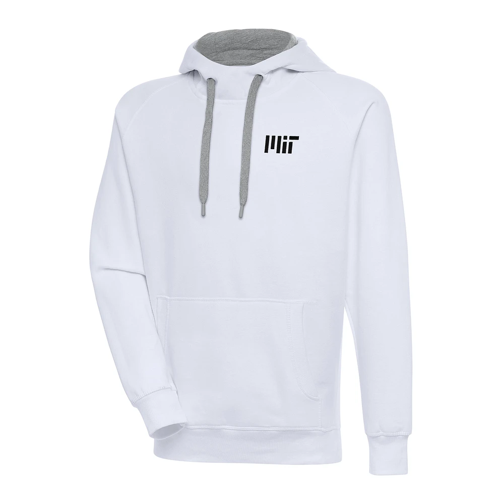 Men's Antigua MIT Engineers Victory Pullover Hoodie