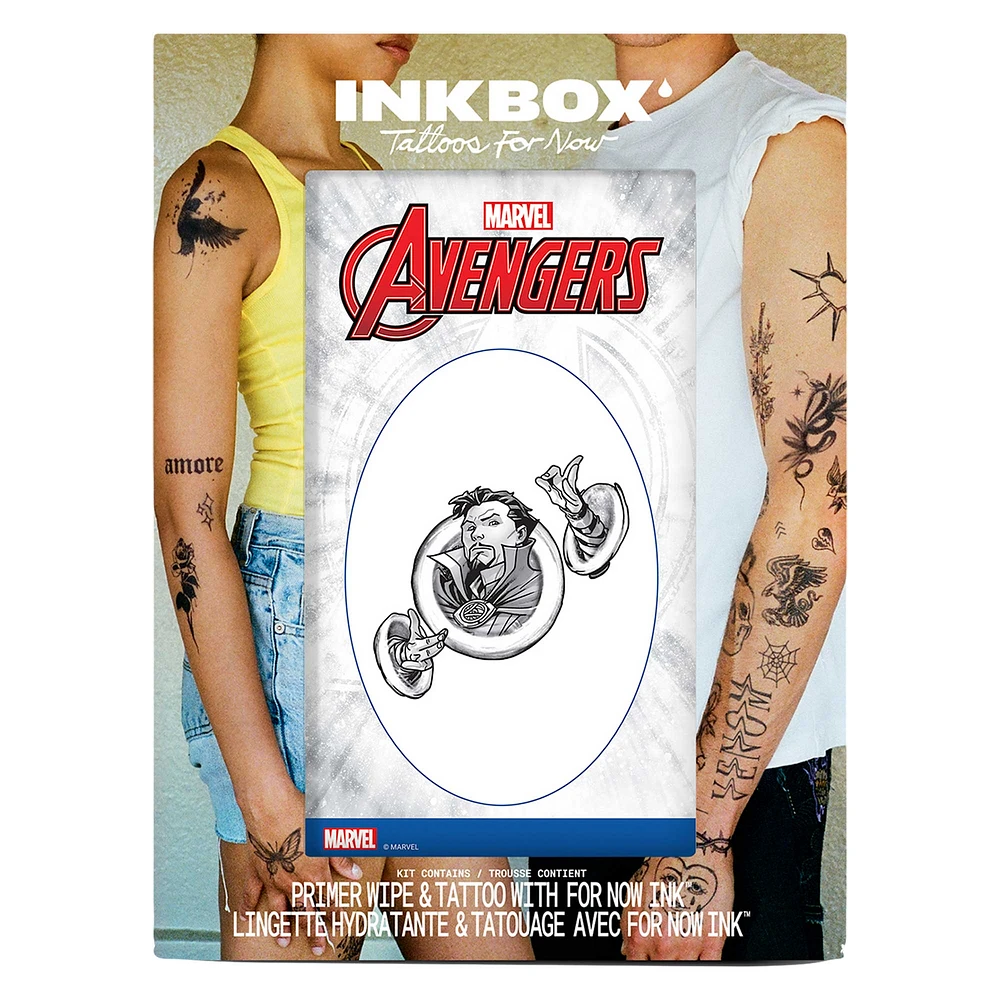 Inkbox Doctor Strange 4" Stephen Strange Temporary Tattoo