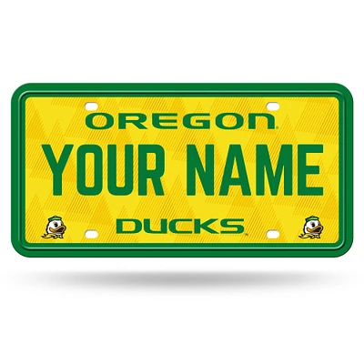 Oregon Ducks 6" x 12" Personalized License Plate
