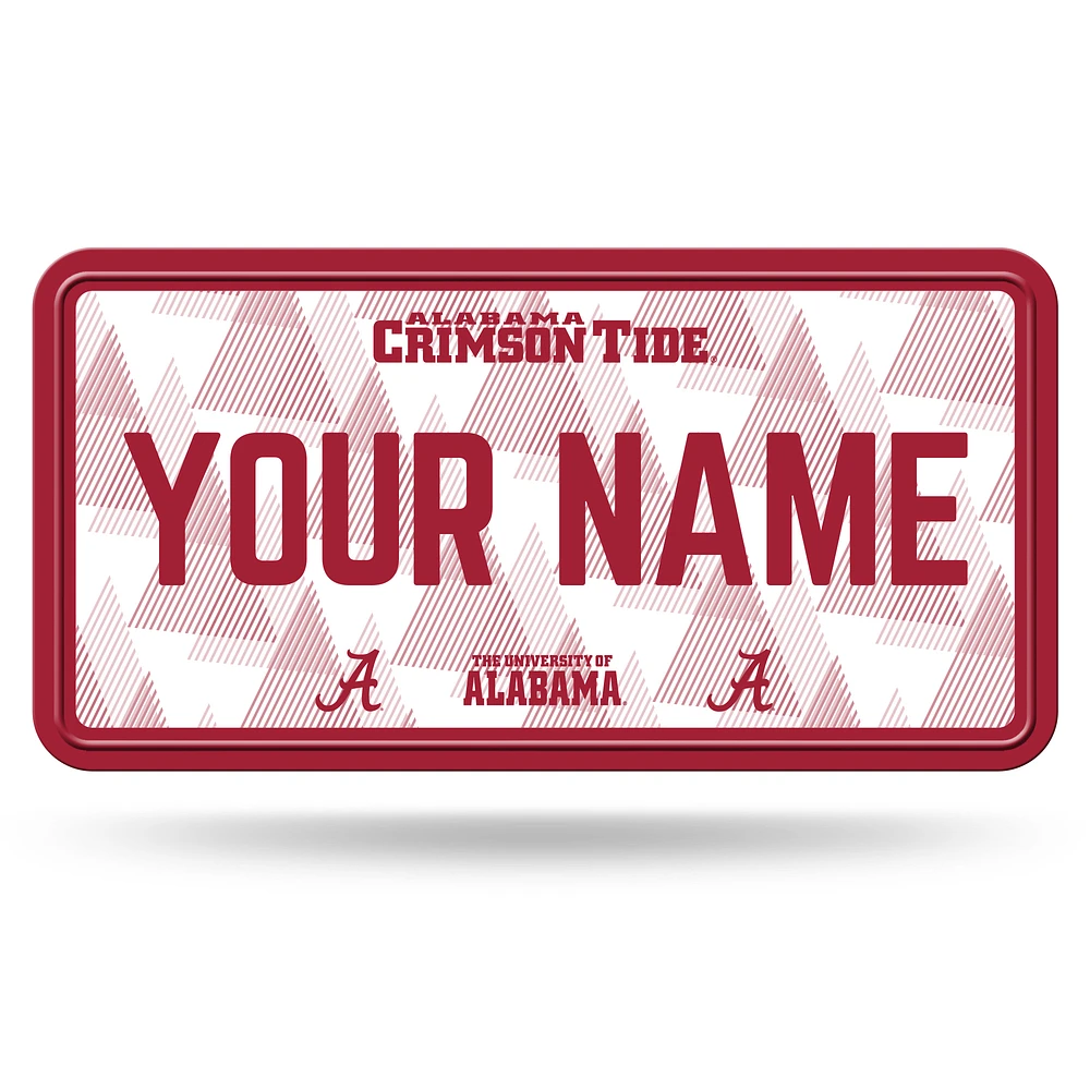 Alabama Crimson Tide 6" x 12" Personalized License Plate