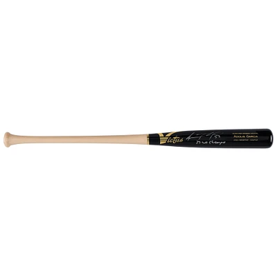 Adolis Garcia Texas Rangers Autographed 2023 World Series Champions Victus Game Model Bat with "23 WS Champs" Inscription