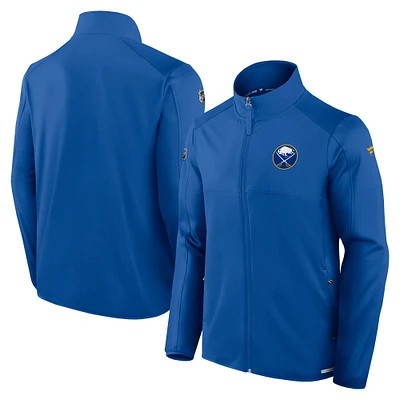 Men's Fanatics Royal Buffalo Sabres Authentic Pro Rink Fleece Full-Zip Jacket