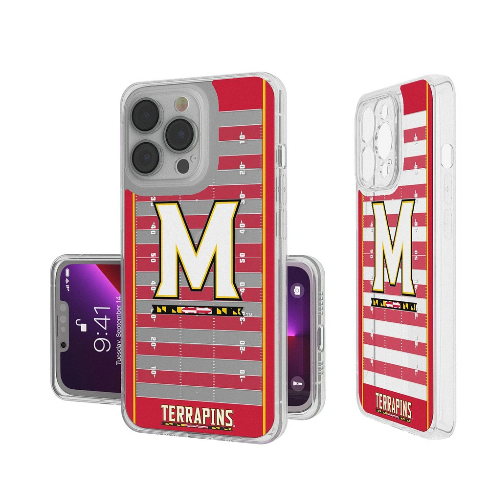 Keyscaper Maryland Terrapins Memories Print iPhone Clear Case