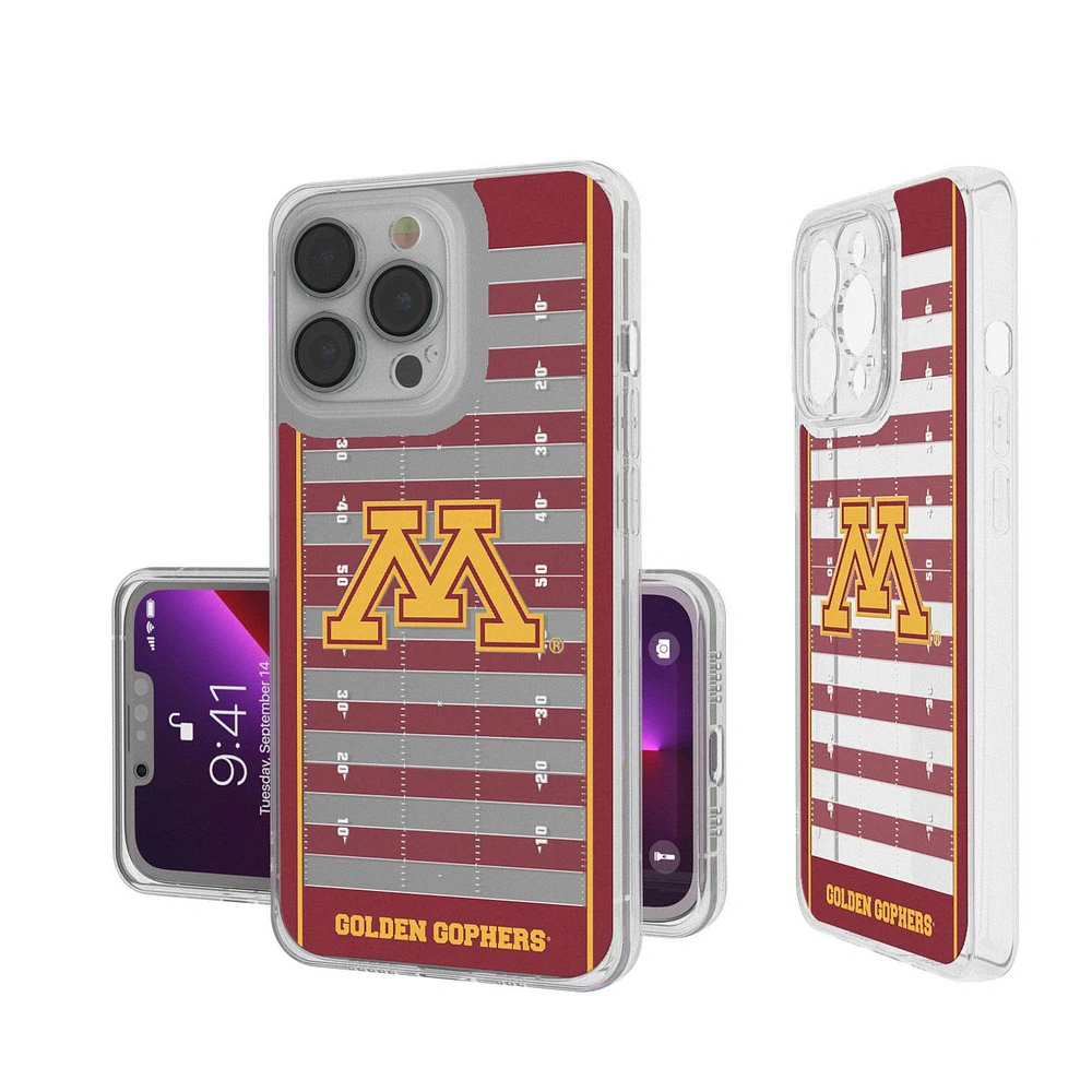 Keyscaper Minnesota Golden Gophers Memories Print iPhone Clear Case
