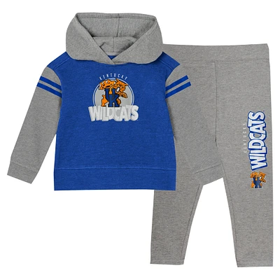 Girls Preschool Royal Kentucky Wildcats Clubhouse Pullover Hoodie & Legging Set