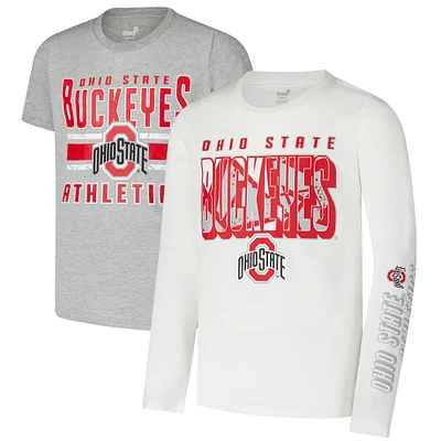 Youth Ohio State Buckeyes In the Mix T-Shirt Combo Set
