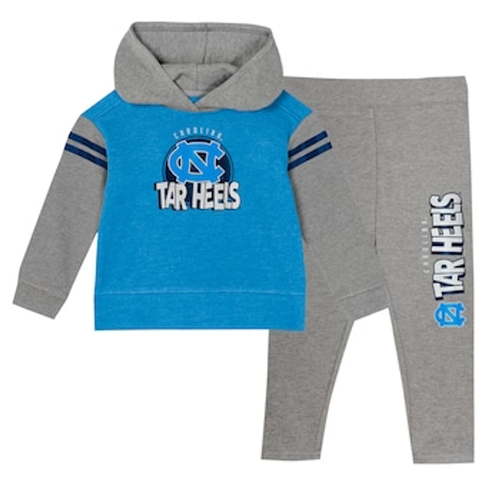 Girls Toddler North Carolina Tar Heels Clubhouse Pullover Hoodie and Legging Set