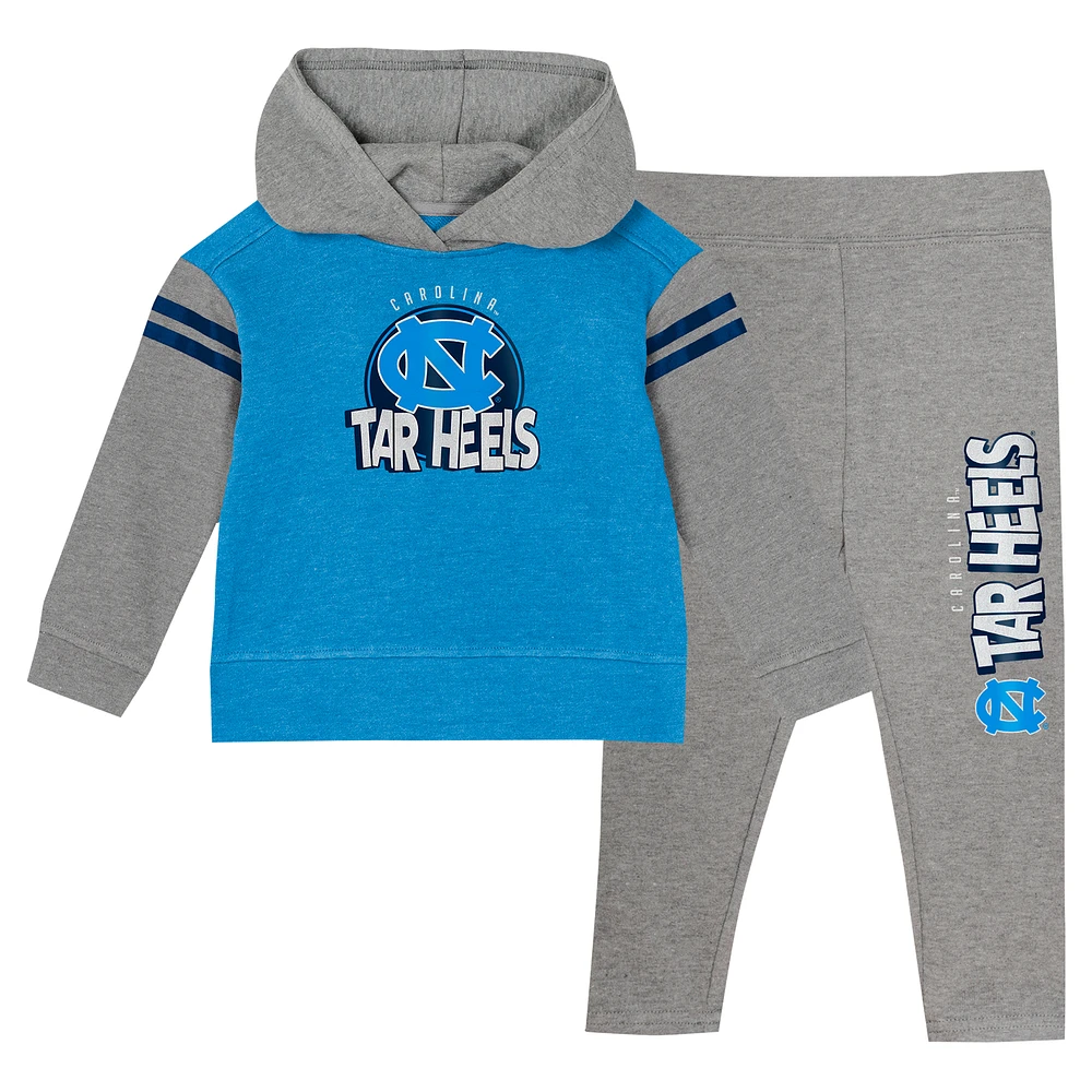 Girls Toddler North Carolina Tar Heels Clubhouse Pullover Hoodie and Legging Set