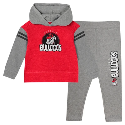Girls Toddler Georgia Bulldogs Clubhouse Pullover Hoodie and Legging Set